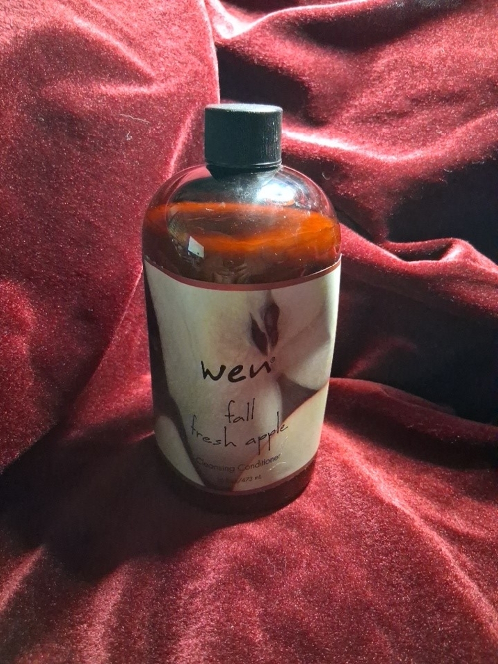 Wen Fall Fresh Apple Cleansing Conditioner - Amber Bottle